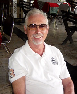 Graham Hiskett, all smiles after his win at Emerald.